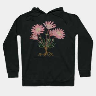 Montana State Flower Bitterroot Hoodie